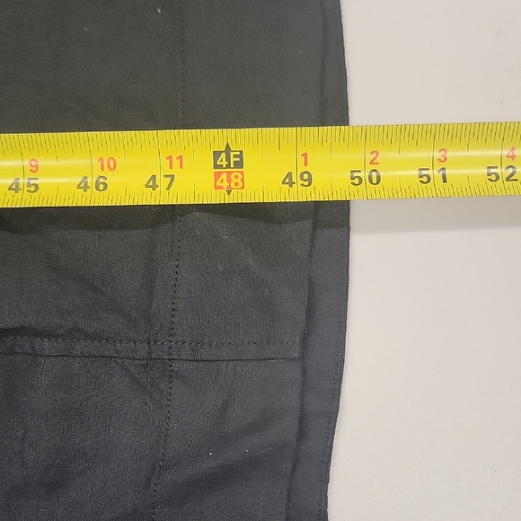 Everlane European Linen Midi Puff Sleeve Dress - Picture 12 of 16